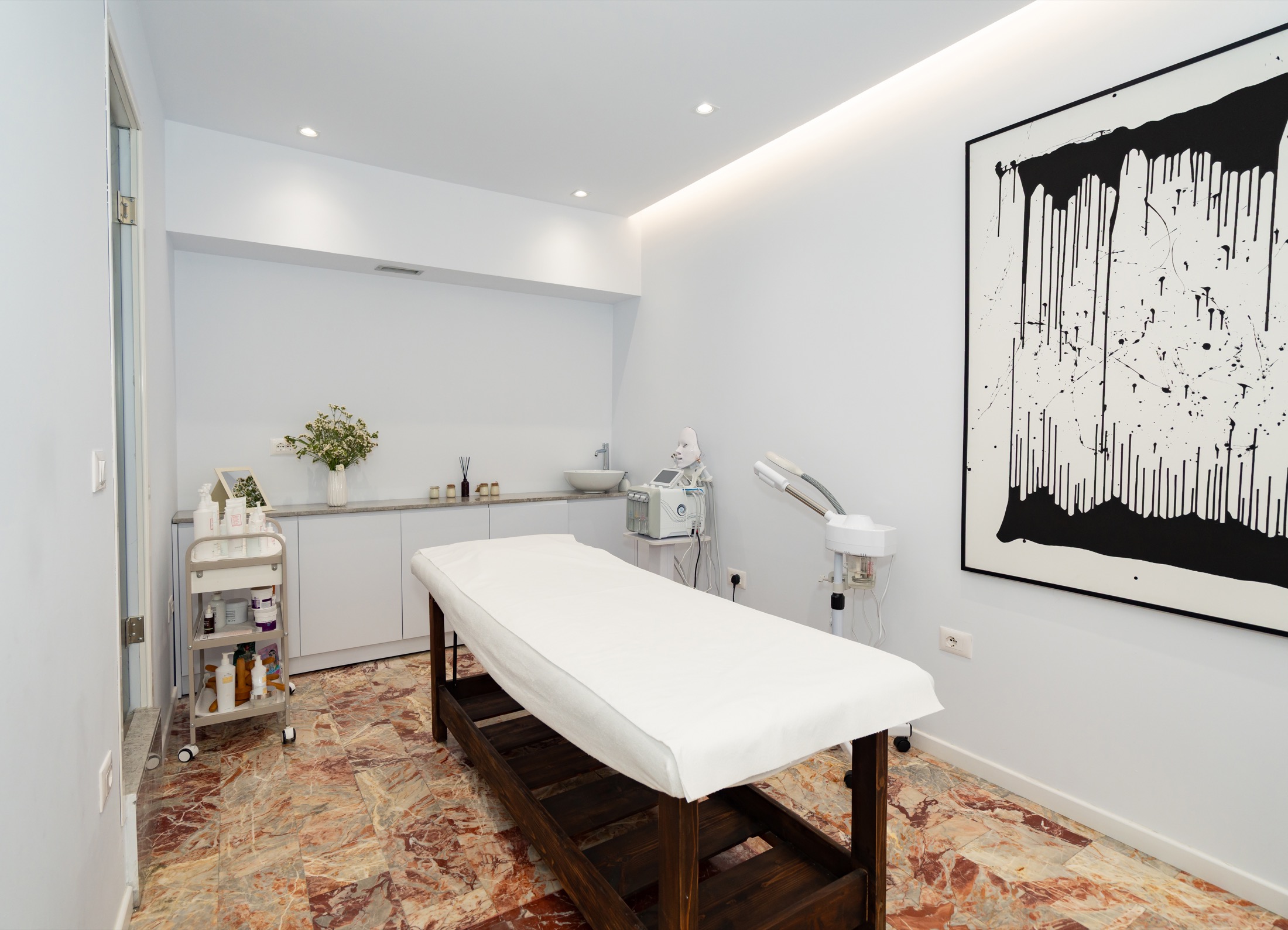 Ambient modern trajtimi në Perla Skin Clinic